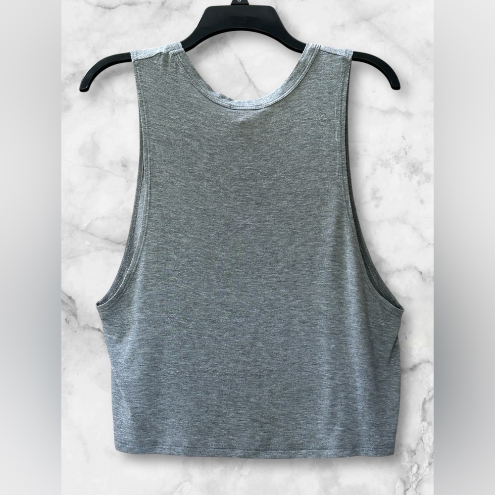Charlotte Russe Aztec Print Tank Tee Rhinestones Soft Stretchy Activewear Size M - Picture 5 of 11